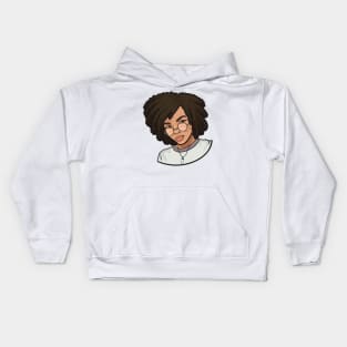 Black Girl Nerd Kids Hoodie